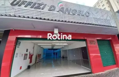 Loja para alugar, centro - uberlândia/mg - rotina imobiliária