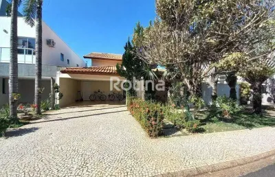 Casa condomínio fechado para alugar, 3 quartos, jardim das palmeiras - uberlândia/mg - rotina imobiliária