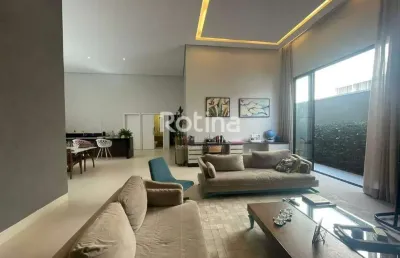 Casa condomínio fechado para alugar, 3 quartos, cond. golden village - uberlândia/mg - rotina imobiliária