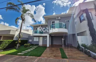 Casa condomínio fechado para alugar, 4 quartos, aclimação - uberlândia/mg - rotina imobiliária