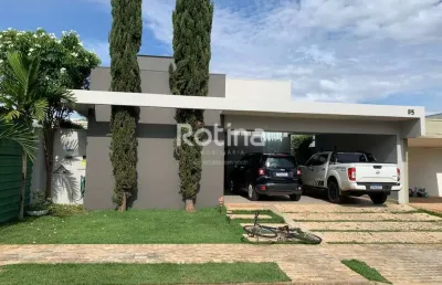 Casa condomínio fechado para alugar, 3 quartos, jardim botânico - uberlândia/mg - rotina imobiliária