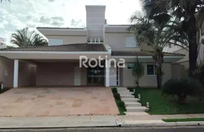 Casa condomínio fechado para alugar, 4 quartos, gávea - uberlândia/mg - rotina imobiliária