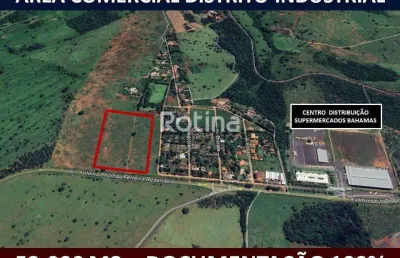 Área para alugar, distrito industrial - uberlândia/mg - rotina imobiliária