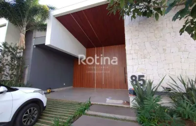 Casa condomínio fechado para alugar, 3 quartos, gávea - uberlândia/mg - rotina imobiliária