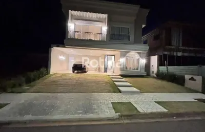 Casa condomínio fechado para alugar, 4 quartos, jardim botânico - uberlândia/mg - rotina imobiliária