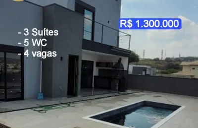 Casa com 3 quartos à venda na Avenida Imperial, 321, Condomínio Villa Real de Bragança, Bragança Paulista