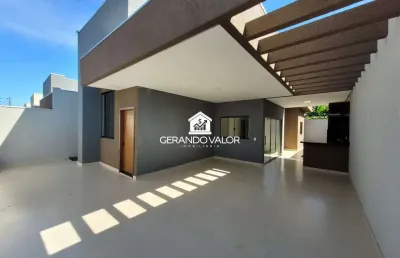 1 suíte, 2 quartos, cozinha grande integrada ao gourmet