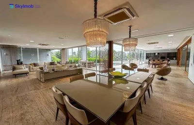 Exuberante casa alto padrão à venda, 1439 m² - condominio japuira em cuiabá