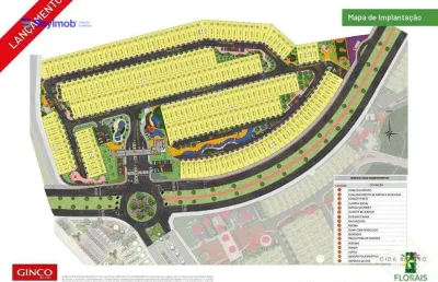 Terreno de 180 m² à venda no condomínio florais pérola