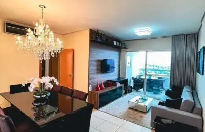 Apartamento mobiliado com 3 quartos,  2 suites 101 m² - venda por r$ 1.200.000 ou aluguel por r$ 7.850/mês (pacote)- pantanal 3 - cuiabá/mt