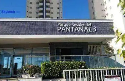 Apartamento semi mobiliado com 3 quartos, sendo 2 suites à venda, 101 m² por r$ 850.000 - parque pantanal 3 - jardim aclimação - cuiabá/mt