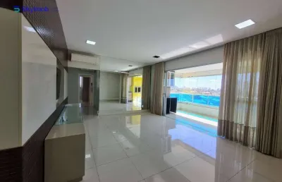 Apartamento alto padrão com 3 suítes no ed. américa park – 147m² | 3 vagas | locação