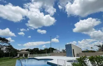 Terreno de 310 m² á venda no condomínio florais chapada