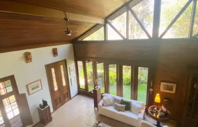 Casa rústica em meio a natureza ninho do urubu vargem grande