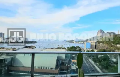 Cobertura com 3 quartos à venda na praia de botafogo, botafogo, rio de janeiro, 180 m2 por r$ 2.300.000
