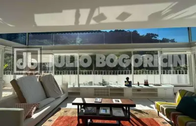 Apartamento com 4 quartos à venda na rua major rúbens vaz, gávea, rio de janeiro, 387 m2 por r$ 9.500.000