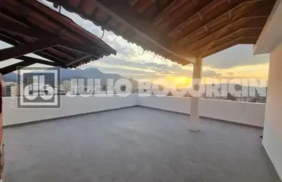 Cobertura com 3 quartos à venda na rua barão de pirassinunga, tijuca, rio de janeiro, 242 m2 por r$ 1.480.000