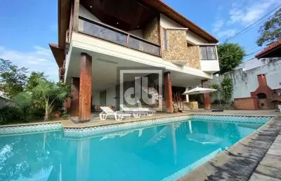 Casa em condomínio fechado com 4 quartos à venda na rua aureliano pimentel, jardim guanabara, rio de janeiro, 765 m2 por r$ 1.750.000