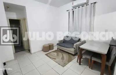 Apartamento com 1 quarto à venda na avenida paranapuã, tauá, rio de janeiro, 40 m2 por r$ 200.000