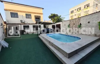 Casa com 3 quartos à venda na rua carice, bancários, rio de janeiro, 279 m2 por r$ 950.000