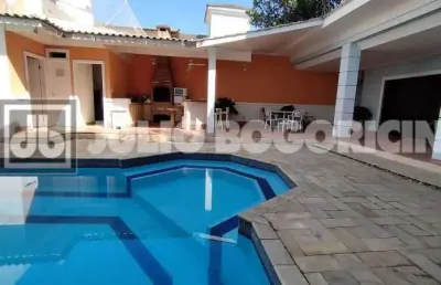 Casa em condomínio fechado com 4 quartos à venda na rua viriato correia, jardim carioca, rio de janeiro, 415 m2 por r$ 2.400.000