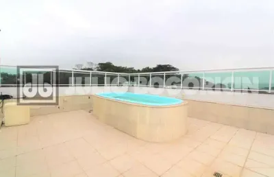 Cobertura com 4 quartos à venda na rua paraim, freguesia (ilha do governador), rio de janeiro, 295 m2 por r$ 1.450.000
