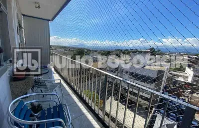 Apartamento com 3 quartos à venda na rua alfredo correia, jardim carioca, rio de janeiro, 91 m2 por r$ 600.000