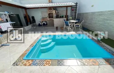 Casa com 3 quartos à venda na rua eduardo nadruz, portuguesa, rio de janeiro, 145 m2 por r$ 1.090.000