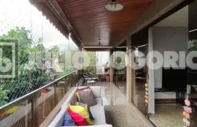 Apartamento com 4 quartos à venda na rua agostinho dos santos, jardim guanabara, rio de janeiro, 180 m2 por r$ 1.200.000