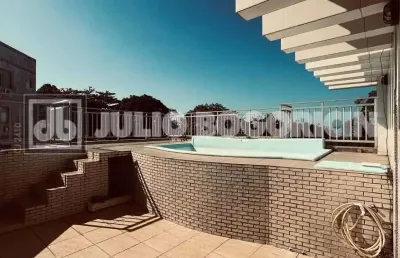 Cobertura com 4 quartos à venda na rua os sinos, jardim guanabara, rio de janeiro, 269 m2 por r$ 1.390.000