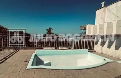 Cobertura com 4 quartos à venda na rua os sinos, jardim guanabara, rio de janeiro, 269 m2 por r$ 1.390.000