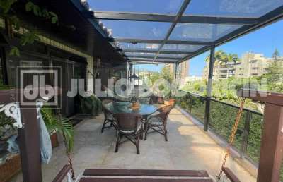 Cobertura com 4 quartos à venda na avenida comandante júlio de moura, barra da tijuca, rio de janeiro, 470 m2 por r$ 3.500.000
