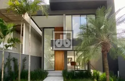 Casa em condomínio fechado com 3 quartos à venda na rua jorge dodsworth martins, barra da tijuca, rio de janeiro, 350 m2 por r$ 3.950.000