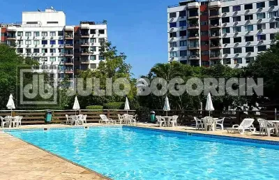 Apartamento com 3 quartos à venda na rua mirataia, pechincha, rio de janeiro, 84 m2 por r$ 428.000