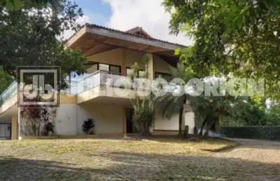 Casa em condomínio fechado com 7 quartos à venda na rua lafaiete silva, freguesia (jacarepaguá), rio de janeiro, 1407 m2 por r$ 7.900.000