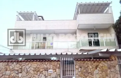 Casa em condomínio fechado com 5 quartos para alugar na rua frei feliciano, taquara, rio de janeiro, 412 m2 por r$ 6.500