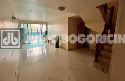 Cobertura com 4 quartos à venda na rua francisca sales, freguesia (jacarepaguá), rio de janeiro, 241 m2 por r$ 800.000