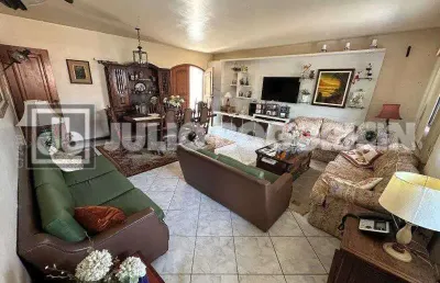 Casa em condomínio fechado com 3 quartos à venda na rua morro dois irmãos, freguesia (jacarepaguá), rio de janeiro, 186 m2 por r$ 890.000