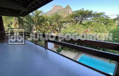 Casa em condomínio fechado com 4 quartos à venda na rua calheiros gomes, barra da tijuca, rio de janeiro, 301 m2 por r$ 2.600.000