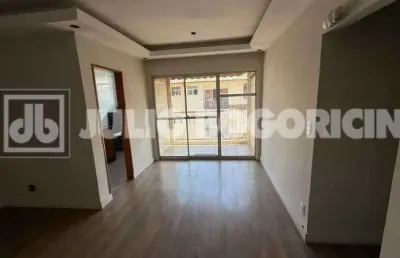 Apartamento com 2 quartos à venda na rua professor henrique costa, pechincha, rio de janeiro, 51 m2 por r$ 198.000