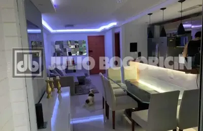 Apartamento com 3 quartos à venda na rua jornalista henrique cordeiro, barra da tijuca, rio de janeiro, 100 m2 por r$ 1.700.000