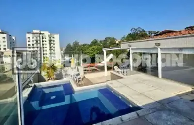 Cobertura com 3 quartos à venda na estrada pau-ferro, freguesia (jacarepaguá), rio de janeiro, 250 m2 por r$ 1.200.000