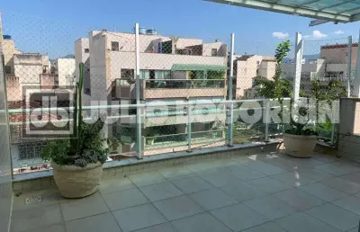 Cobertura com 5 quartos à venda na rua general orlando geisel, recreio dos bandeirantes, rio de janeiro, 297 m2 por r$ 1.560.000