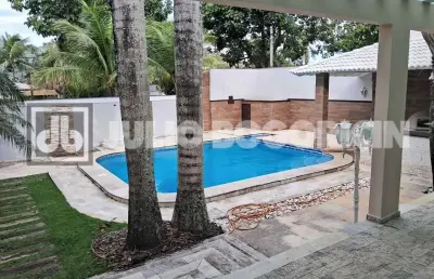 Casa em condomínio fechado com 5 quartos à venda na rua flávio carvalho molina, recreio dos bandeirantes, rio de janeiro, 659 m2 por r$ 3.450.000