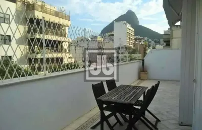 Cobertura com 2 quartos à venda na avenida bartolomeu mitre, leblon, rio de janeiro, 110 m2 por r$ 6.000.000