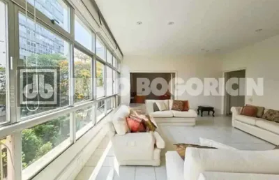 Apartamento com 4 quartos à venda na praça almirante belfort vieira, leblon, rio de janeiro, 180 m2 por r$ 5.950.000