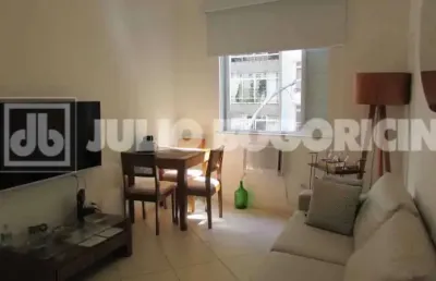 Apartamento com 1 quarto à venda na rua anchieta, leme, rio de janeiro, 32 m2 por r$ 670.000