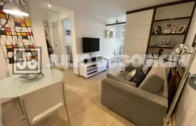 Apartamento com 1 quarto à venda na rua paulino fernandes, botafogo, rio de janeiro, 48 m2 por r$ 750.000