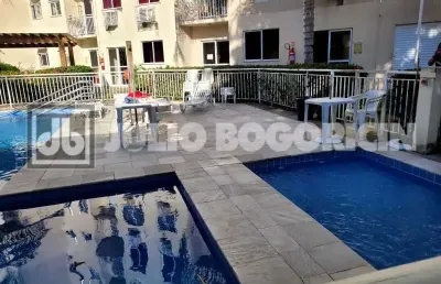 Apartamento com 2 quartos à venda na rua miguel cervantes, cachambi, rio de janeiro, 85 m2 por r$ 300.000