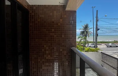 Lindo apartamento todo mobiliado na orla de cabo branco